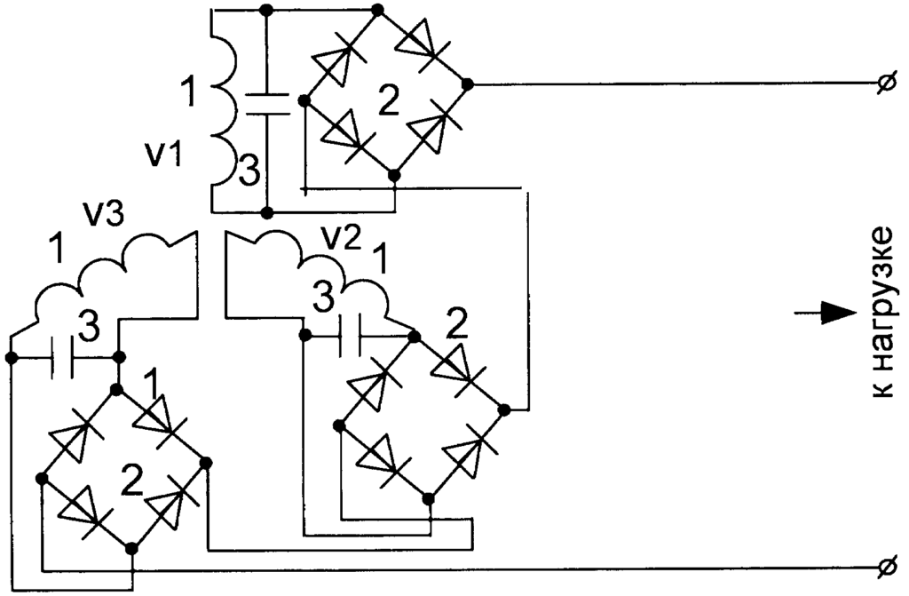 Диодный выпрямитель схема
